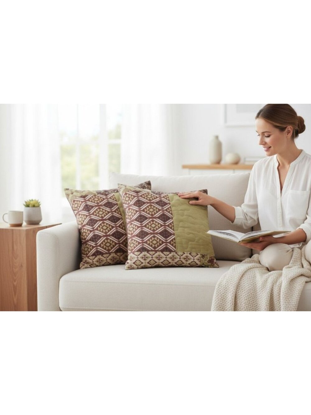 Greenland Andorra Pillow Pair Accessory, Multicolor